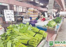 武漢：梅雨過后 菜價回落 ()