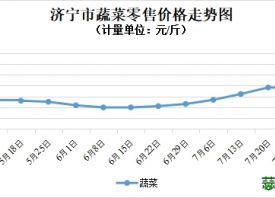 濟寧市：蔬菜價格以降為主！ ()