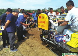 大蒜機械化種植推廣 ()