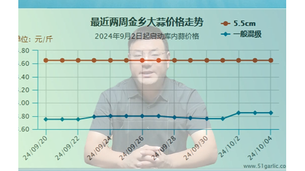 蒜價猛然上漲、能否再接再厲 ()